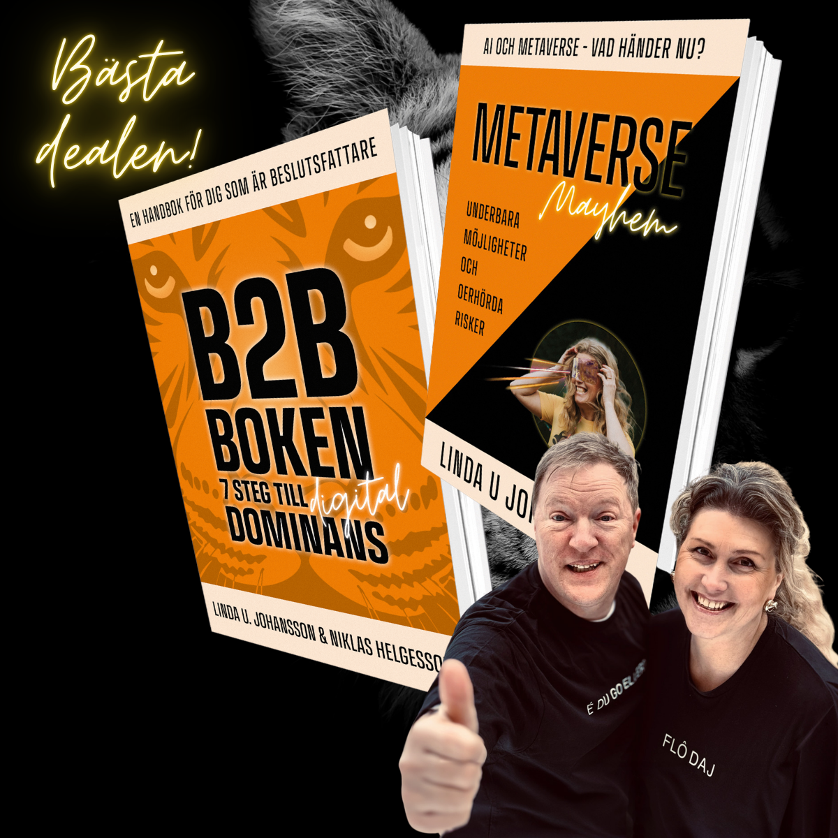 Bokpaket – B2B-boken & Metaverse Mayhem
